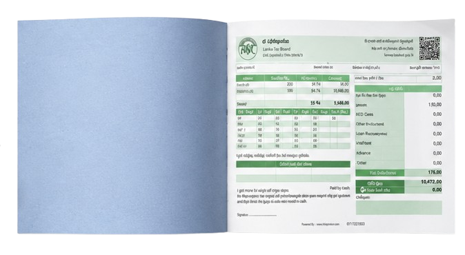Bill Book Open